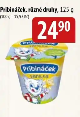 Bala PRIBINÁČEK Různé druhy nabídka