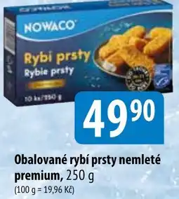 Bala NOWACO Obalované rybí prsty nemleté premium nabídka
