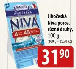 Bala Jihočeská niva porce, různé druhy nabídka