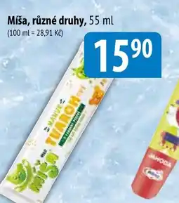 Bala MÍŠA Různé druhy nabídka