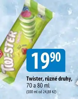 Bala Twister, různé druhy nabídka