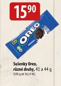 Bala OREO Sušenky oreo, různé druhy nabídka