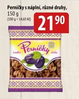 Bala PERNÍČKY S náplní, různé druhy nabídka
