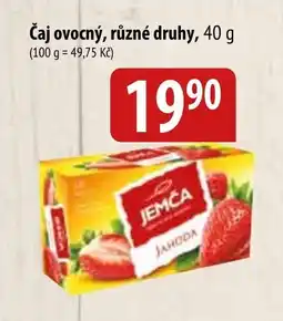 Bala Čaj ovocný, různé druhy nabídka