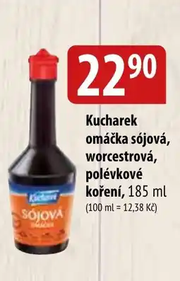 Bala KUCHAREK Omáčka sójová, worcestrová, polévkové koření nabídka