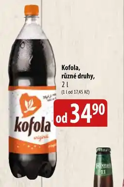 Bala KOFOLA Různé druhy nabídka