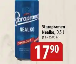 Bala STAROPRAMEN Nealko nabídka