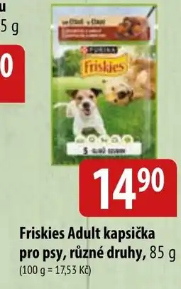 Bala Friskies adult kapsička pro psy, různé druhy nabídka