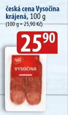 Bala Česká cena vysočina krájená nabídka