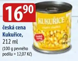 Bala Česká cena kukuřice nabídka
