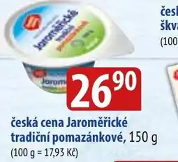 Bala Česká cena jaroměřické tradiční pomazánkové nabídka