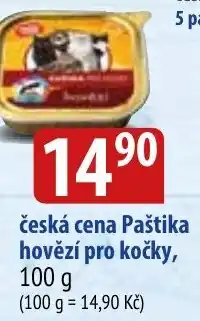 Bala Česká cena paštika hovězí pro kočky nabídka