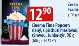 Bala Cinema time popcorn slaný, s příchutí máslovou, sýrovou, šunka-sýr nabídka