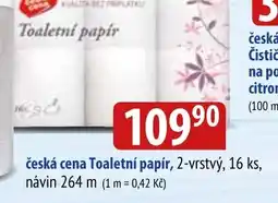 Bala Česká cena toaletní papír nabídka