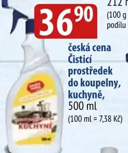 Bala Česká cena čisticí prostředek do koupelny, kuchyně nabídka