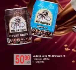 Žabka Ledová káva mr. brown nabídka