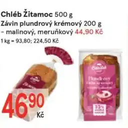 Žabka Chléb žitamoc/ Závin plundrový krémový nabídka