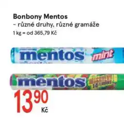 Žabka MENTOS Bonbony mentos nabídka