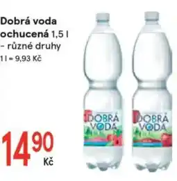 Žabka Dobrá voda ochucená nabídka