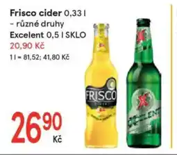 Žabka FRSICO Cider/ Excelent nabídka