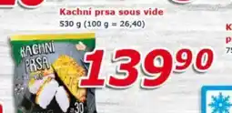 ESO MARKET Kachní prsa sous vide nabídka