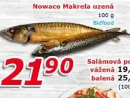 ESO MARKET Nowaco makrela uzená nabídka