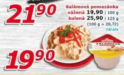 ESO MARKET Salámová pomazánka nabídka