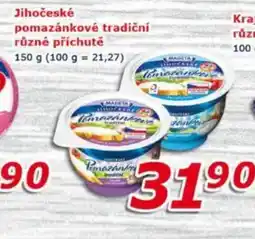 ESO MARKET JIHOČESKÉ Pomazánkové tradiční různé příchutě nabídka