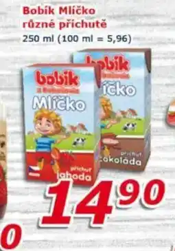 ESO MARKET BOBÍK Mličko různé příchutě nabídka