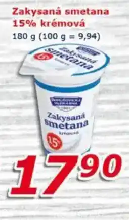 ESO MARKET Zakysaná smetana 15% krémová nabídka