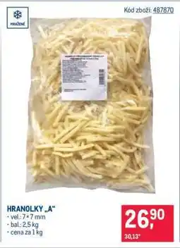 Makro HRANOLKY „A“ nabídka