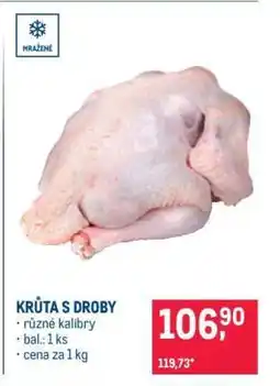 Makro Krůta s droby nabídka
