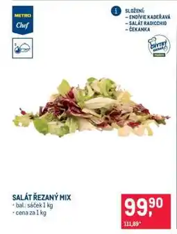 Makro Salát řezaný mix nabídka