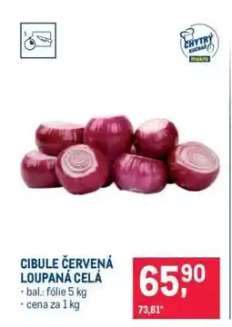 Makro CIBULE ČERVENÁ LOUPANÁ CELÁ nabídka