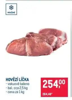 Makro Hovězí líčka nabídka