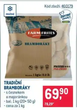 Makro TRADIČNÍ BRAMBORÁKY nabídka