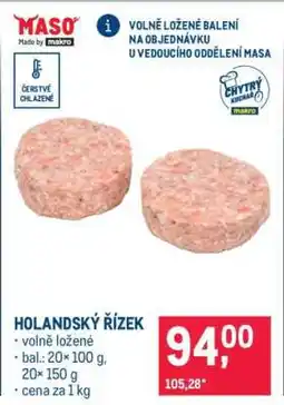 Makro Holandský řízek nabídka