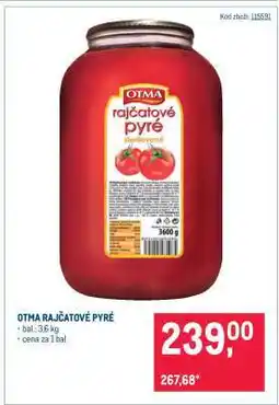 Makro OTMA RAJČATOVÉ PYRÉ nabídka