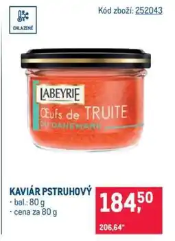 Makro Kaviár pstruhový nabídka