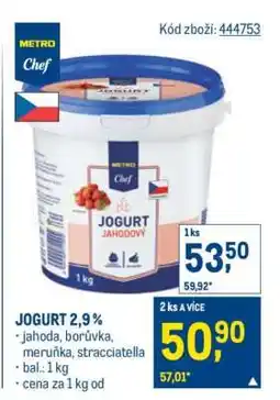 Makro JOGURT JAHODOVÝ nabídka