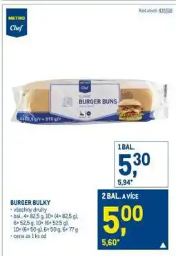 Makro Burger bulky nabídka