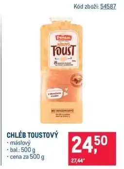 Makro Chléb toustový nabídka