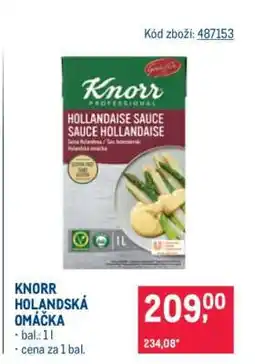 Makro KNORR HOLANDSKÁ OMÁČKA nabídka