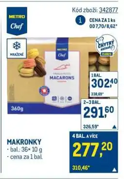 Makro Makronky nabídka