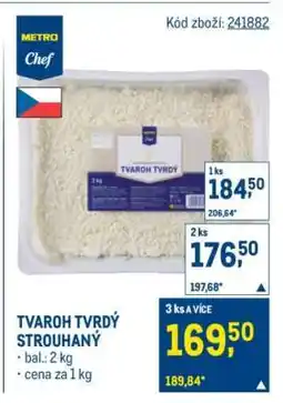 Makro TVAROH TVRDÝ STROUHANÝ nabídka
