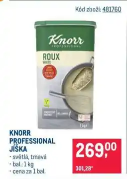 Makro KNORR PROFESSIONAL JÍŠKA nabídka