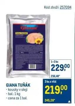 Makro Giana Tuňák nabídka