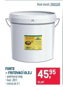 Makro FORTE FRITOVACÍ OLEJ nabídka