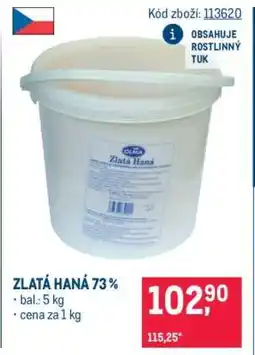Makro Zlatá Haná 73% nabídka