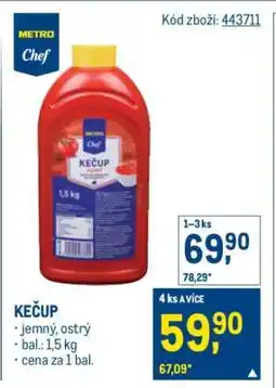 Makro Kečup nabídka